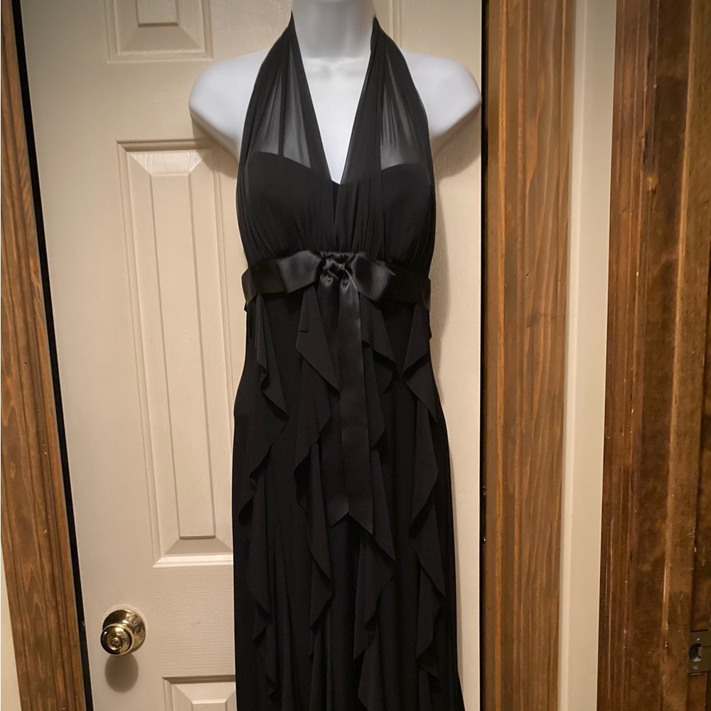 Halter Ball Gown.